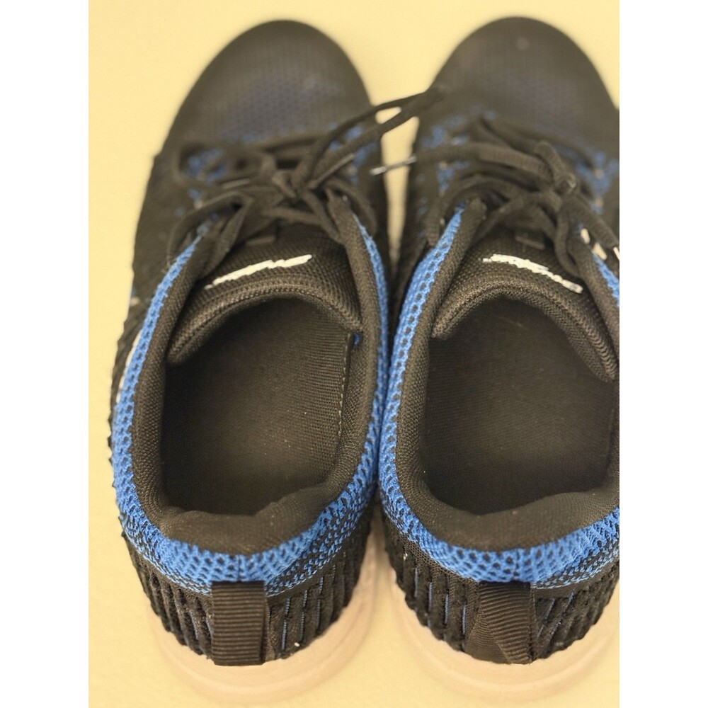 Strikeforce Men’s Bowling Shoes Blue Black Knit Sneaker Comfort Size 11 - Picture 4 of 8